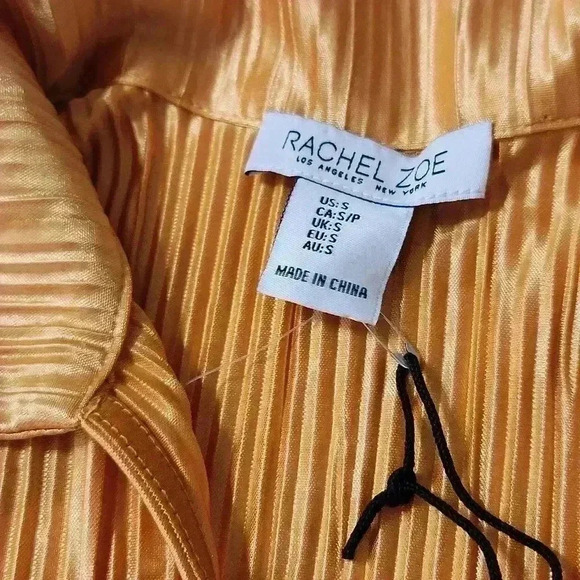 Rachel Roy 2pc golden pleated pants set - Picture 8 of 8